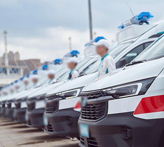 乳山市服务车队展示